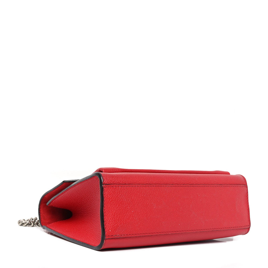 Louis Vuitton Soft Calfskin My Lockme Chain Bag BB Poppy
