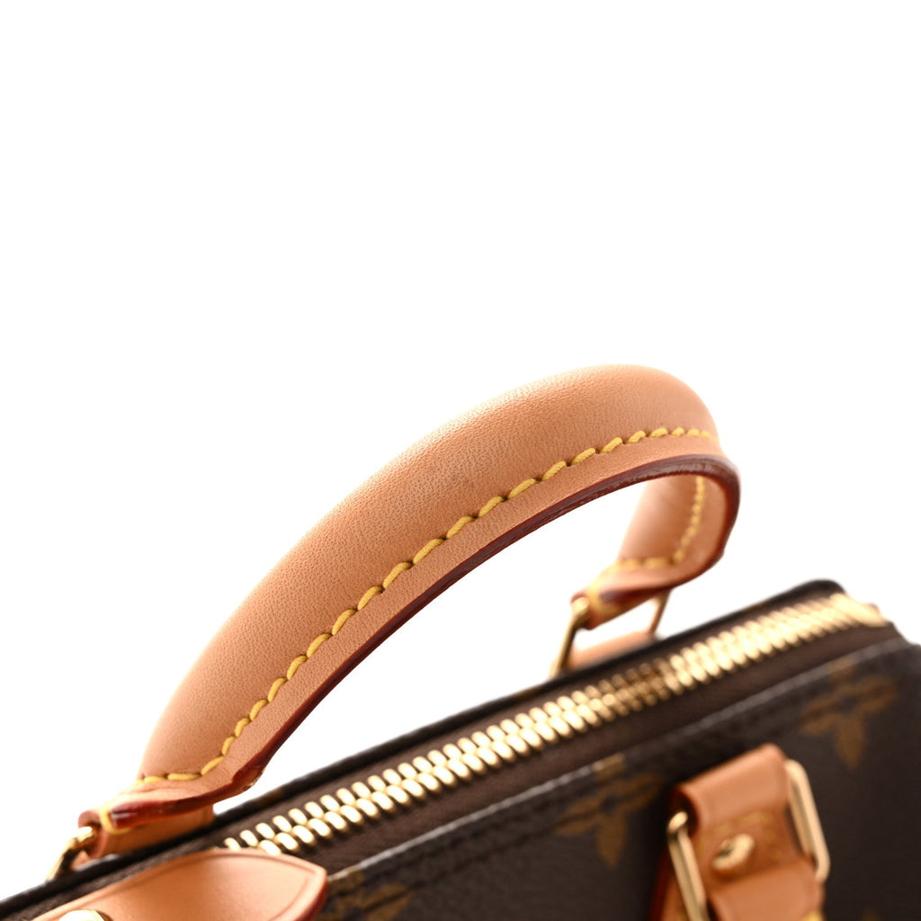 Louis Vuitton Monogram Nano Speedy Bandouliere