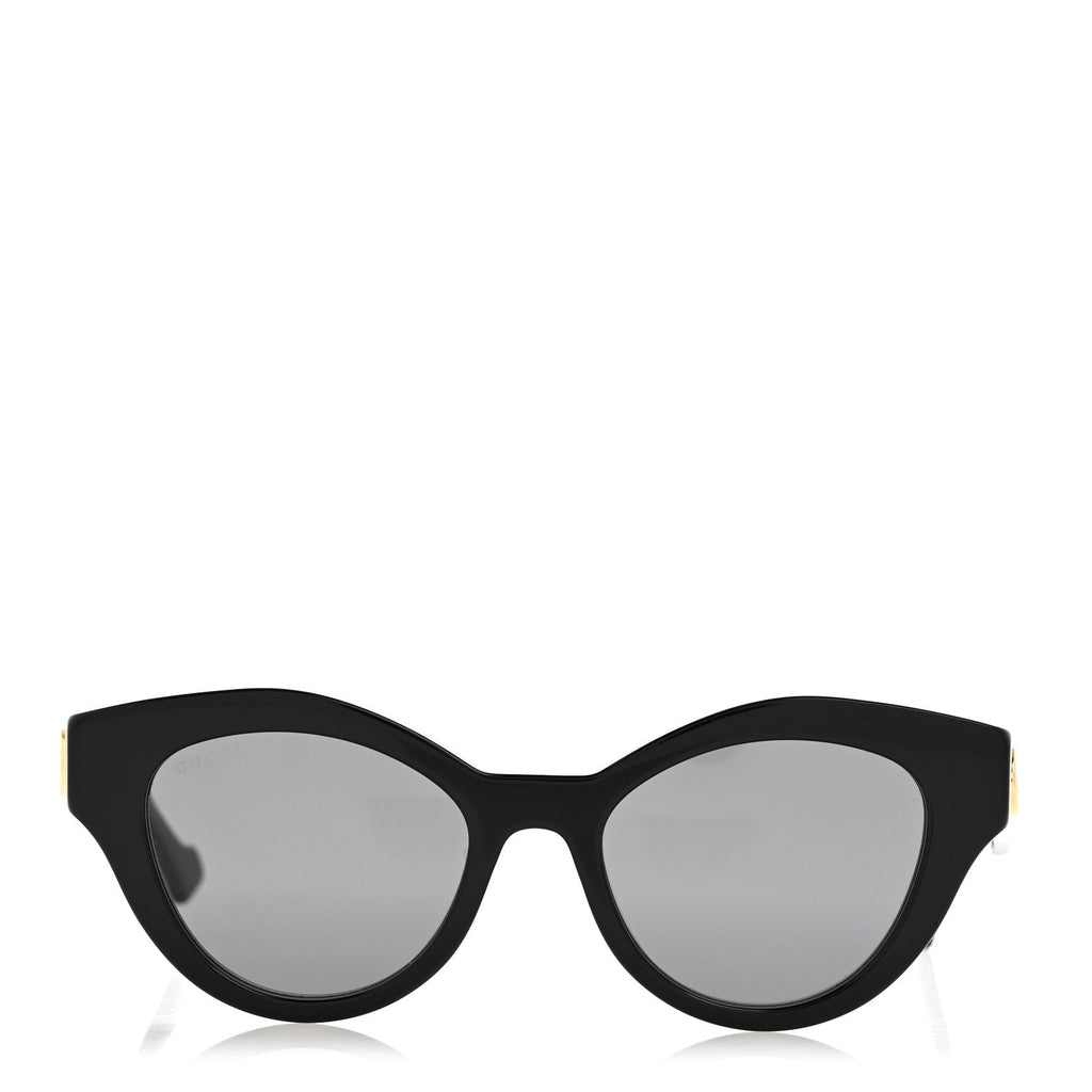 Gucci Acetate Cat Eye Sunglasses GG0957S Black