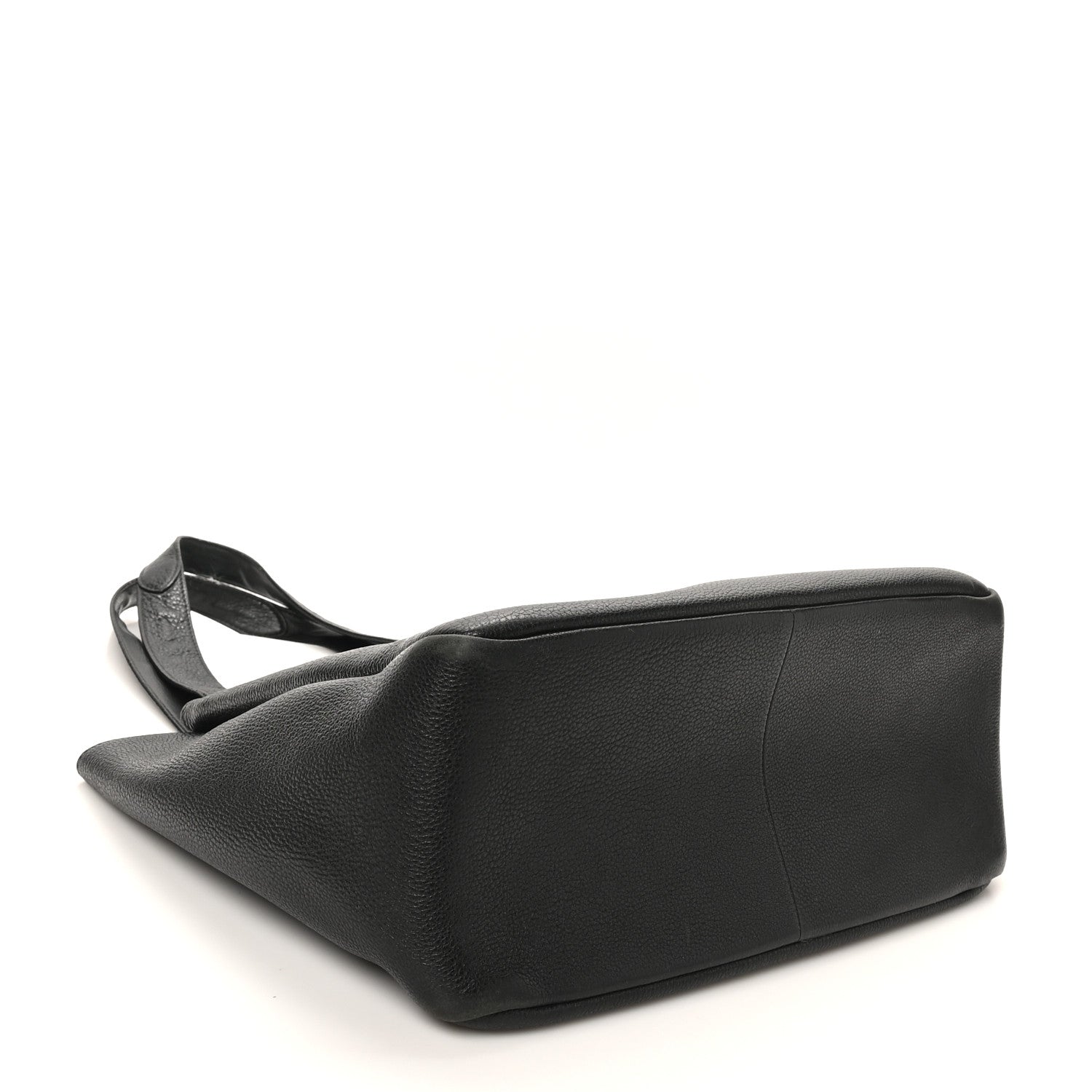 Prada Vitello Daino Soft Large Dynamique Tote Black