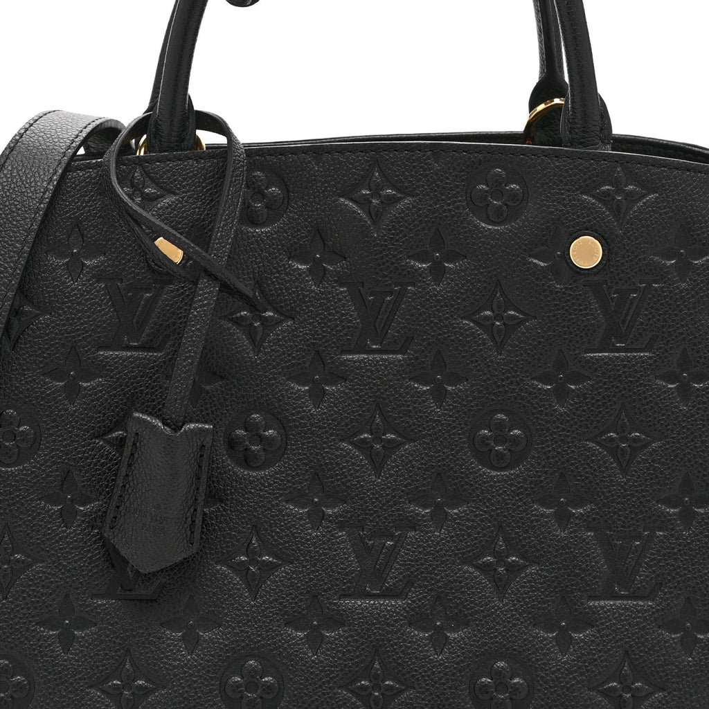 Louis Vuitton Empreinte Montaigne MM Black