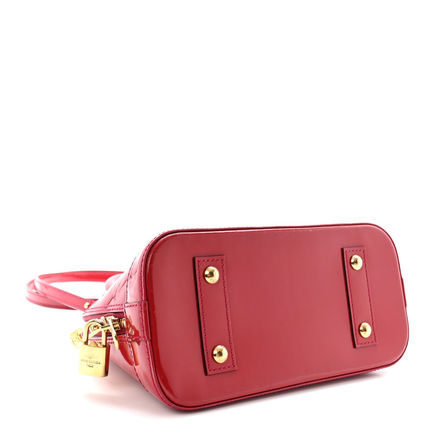 Louis Vuitton Vernis Alma BB Rose Indien