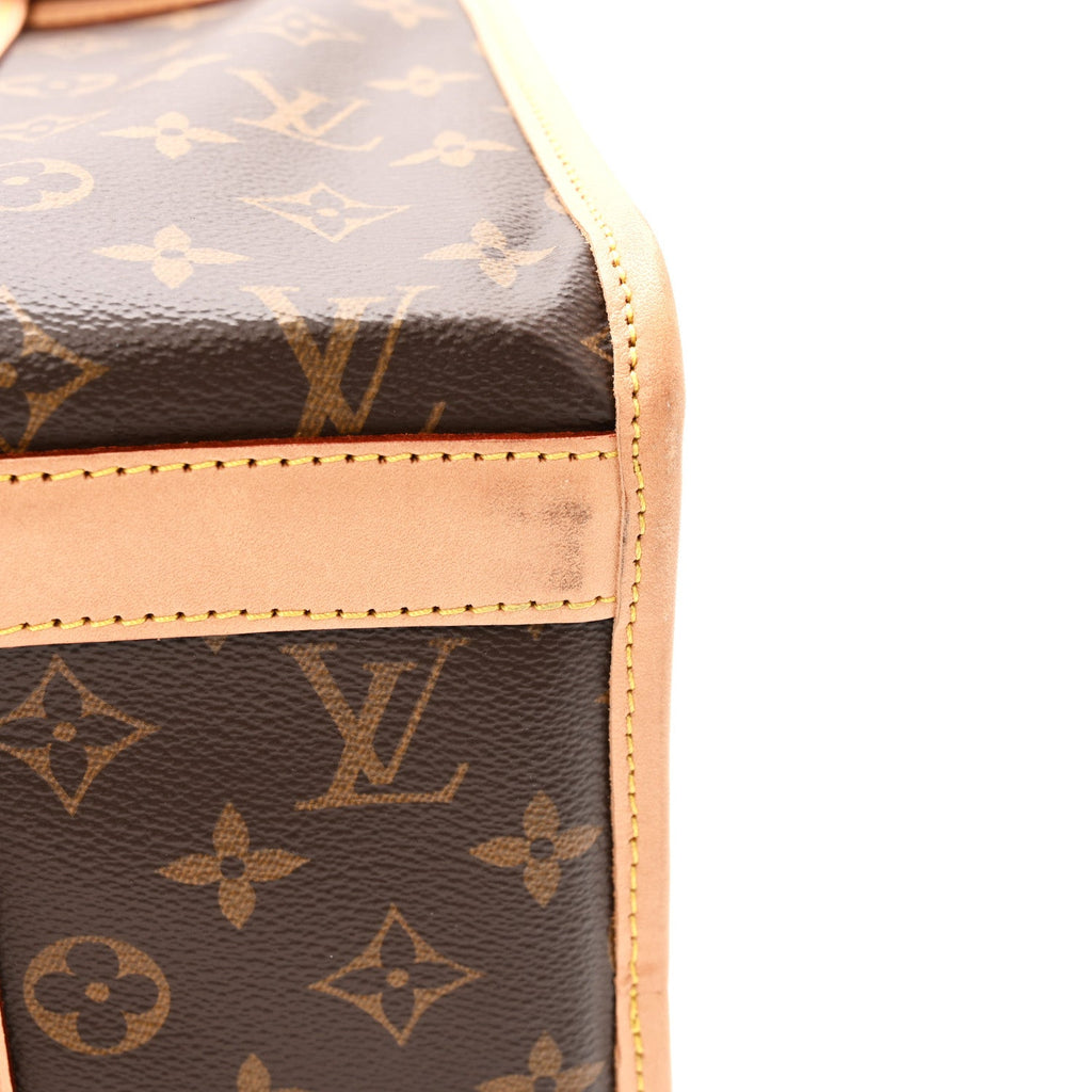 Louis Vuitton Monogram Sac Chien 40 Pet Carrier