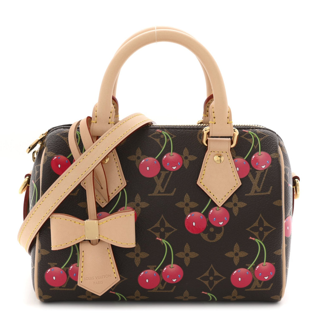 Louis Vuitton LV X TM Monogram Cerises Speedy Bandouliere 20