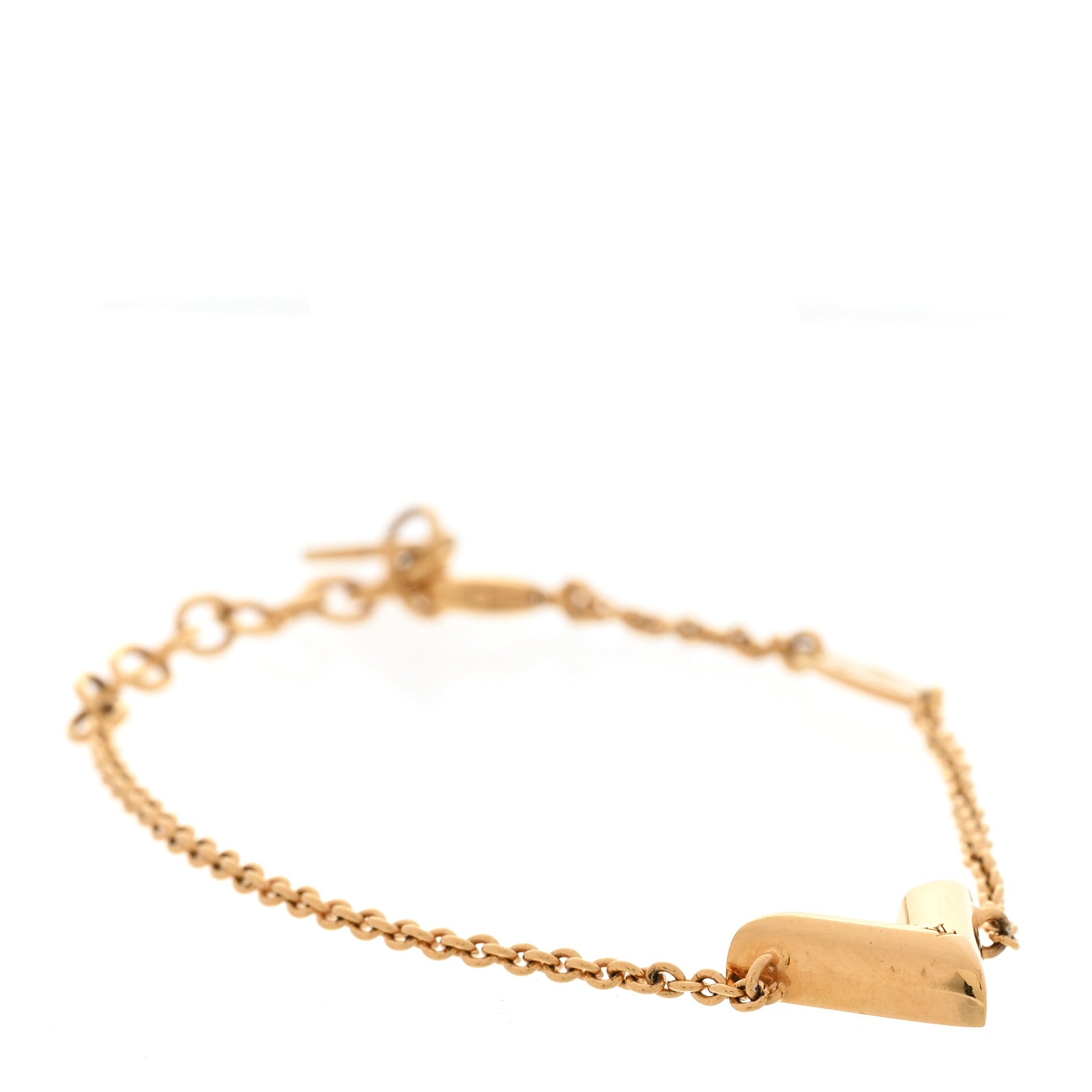 Louis Vuitton Essential V Supple Bracelet Gold