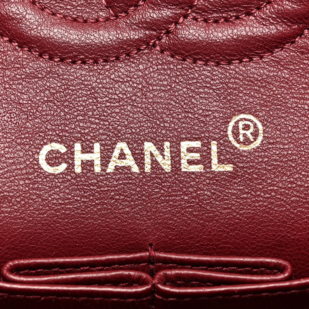 Chanel Lambskin Quilted Small Double Flap Black