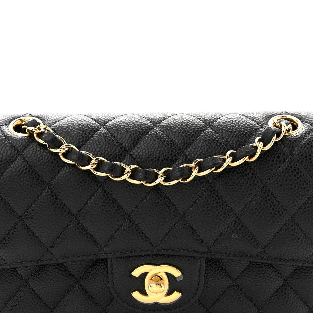 Chanel Caviar Quilted Small Double Flap Black