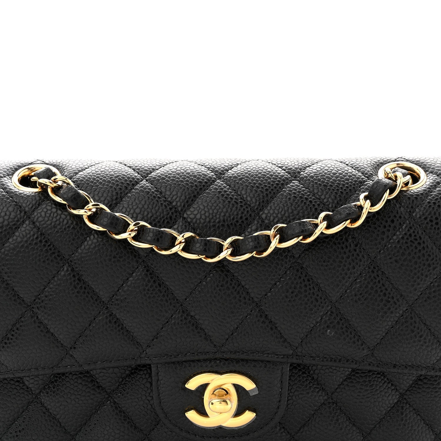 Chanel Caviar Quilted Small Double Flap Black