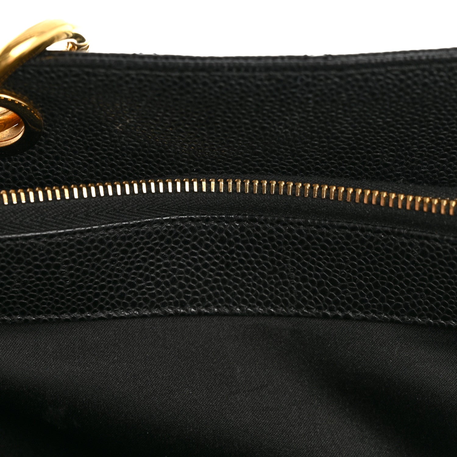 Chanel Caviar Quilted Grand Shopping Tote GST Black