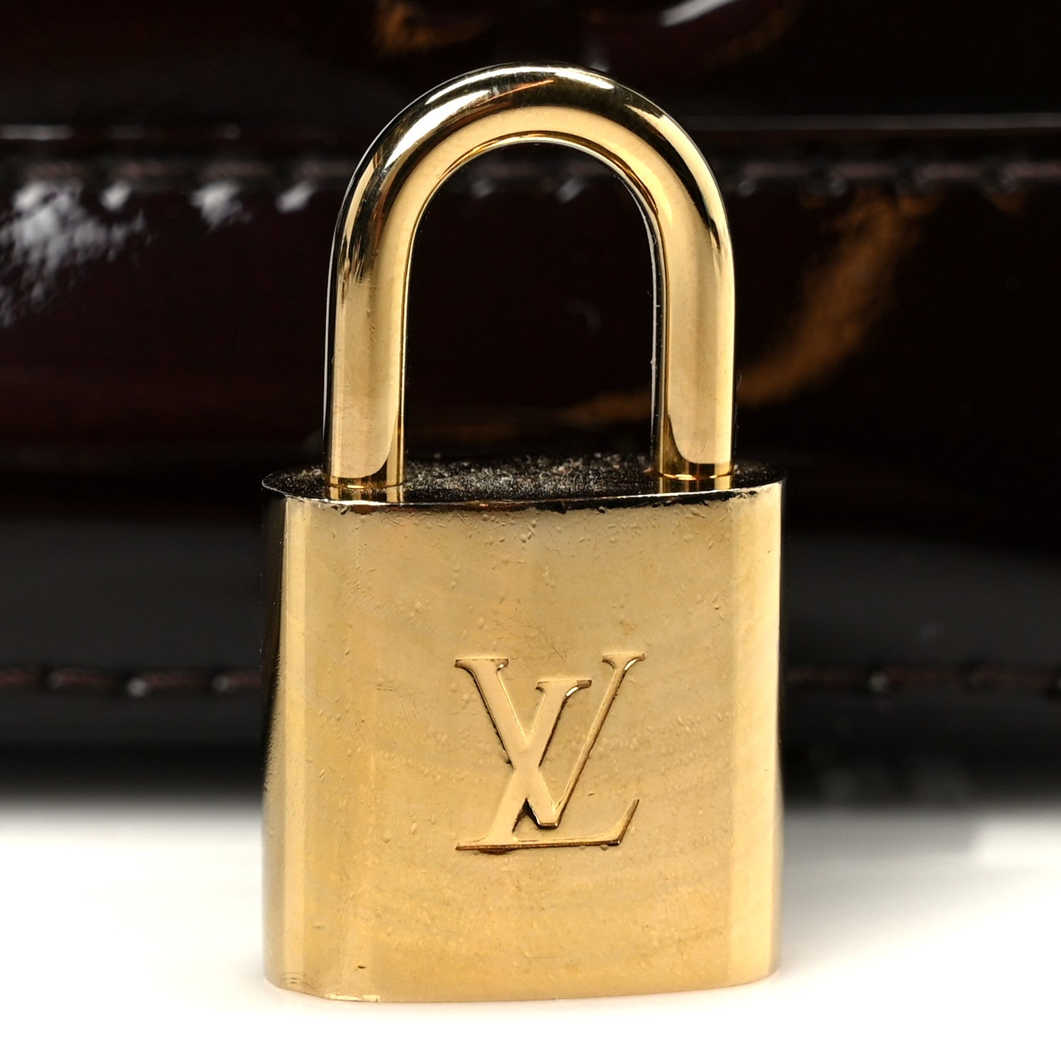 Louis Vuitton Vernis Alma BB Amarante