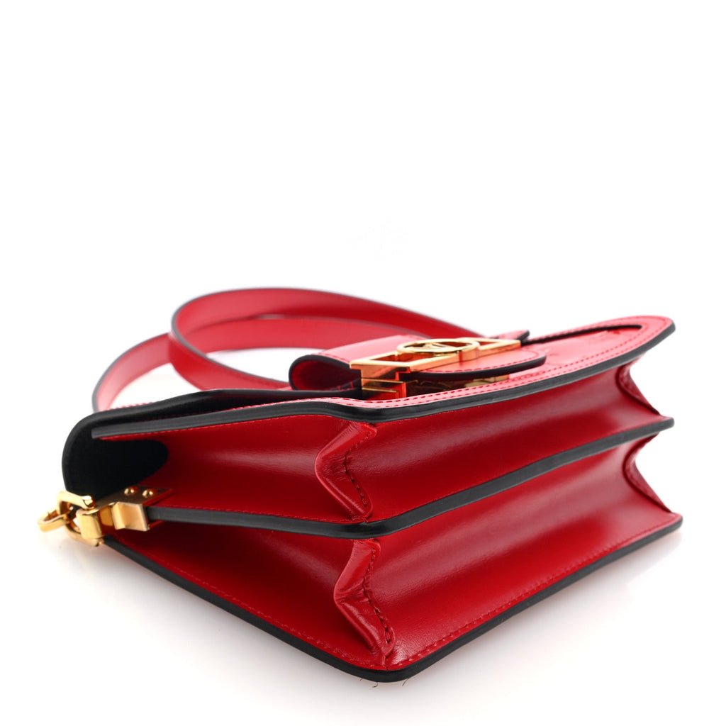 Louis Vuitton Vernis Monogram Dauphine Mini Red