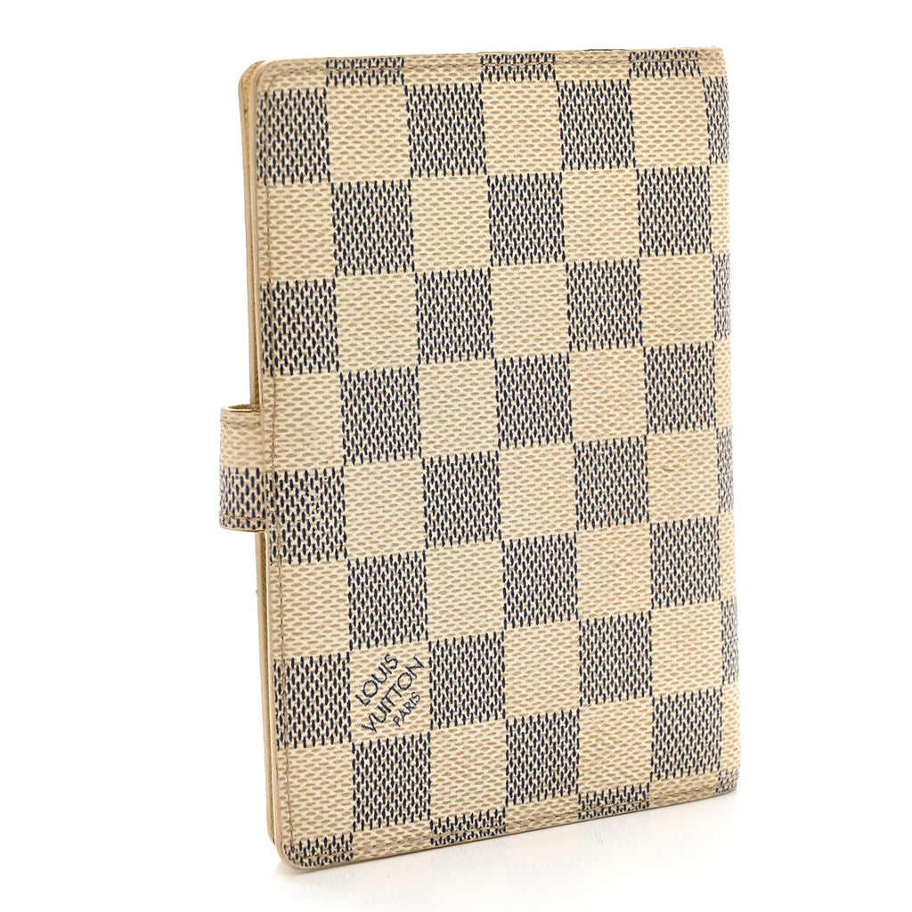 Louis Vuitton Damier Azur Small Ring Agenda Cover