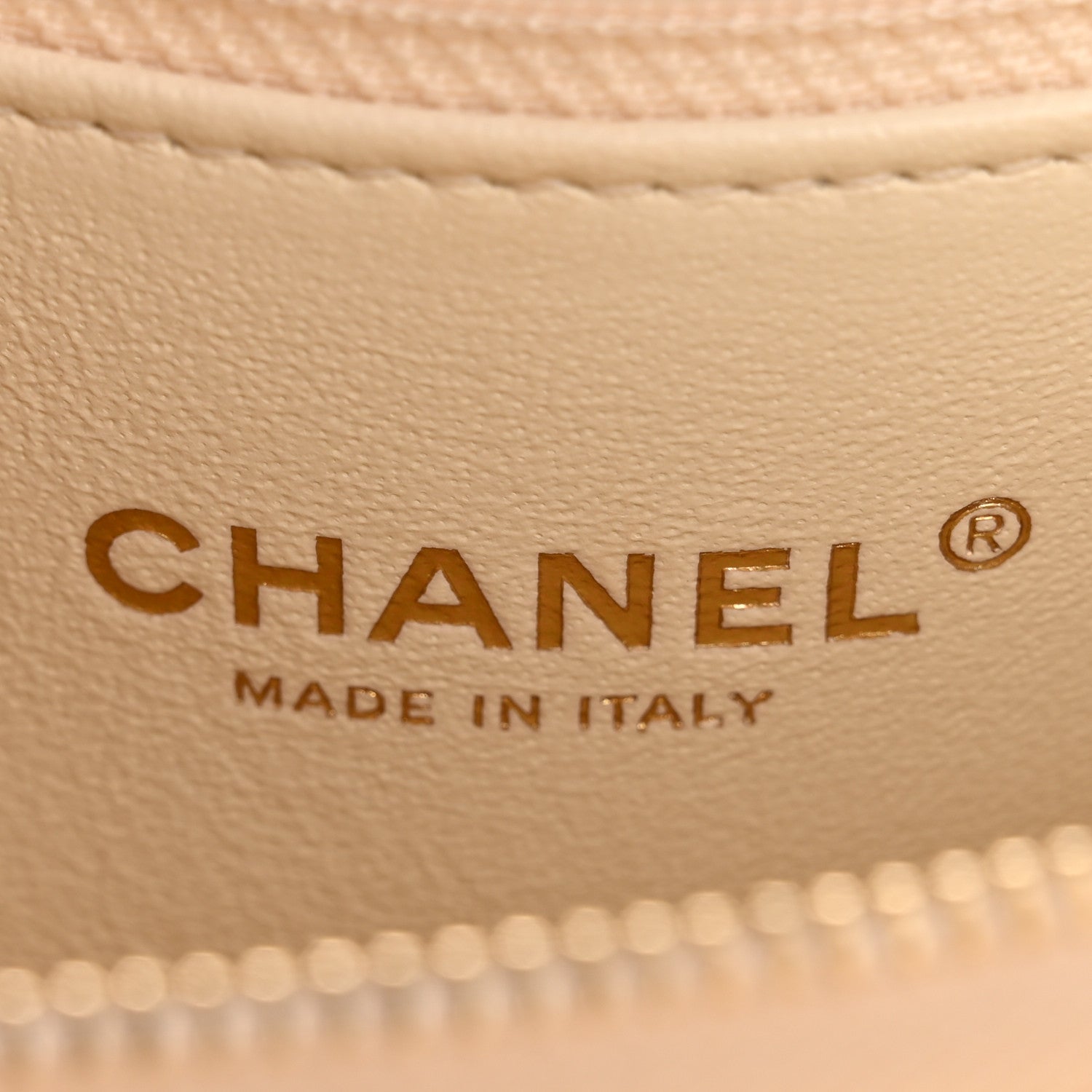 Chanel Caviar Lizard Quilted Small Coco Handle Flap Ivory
