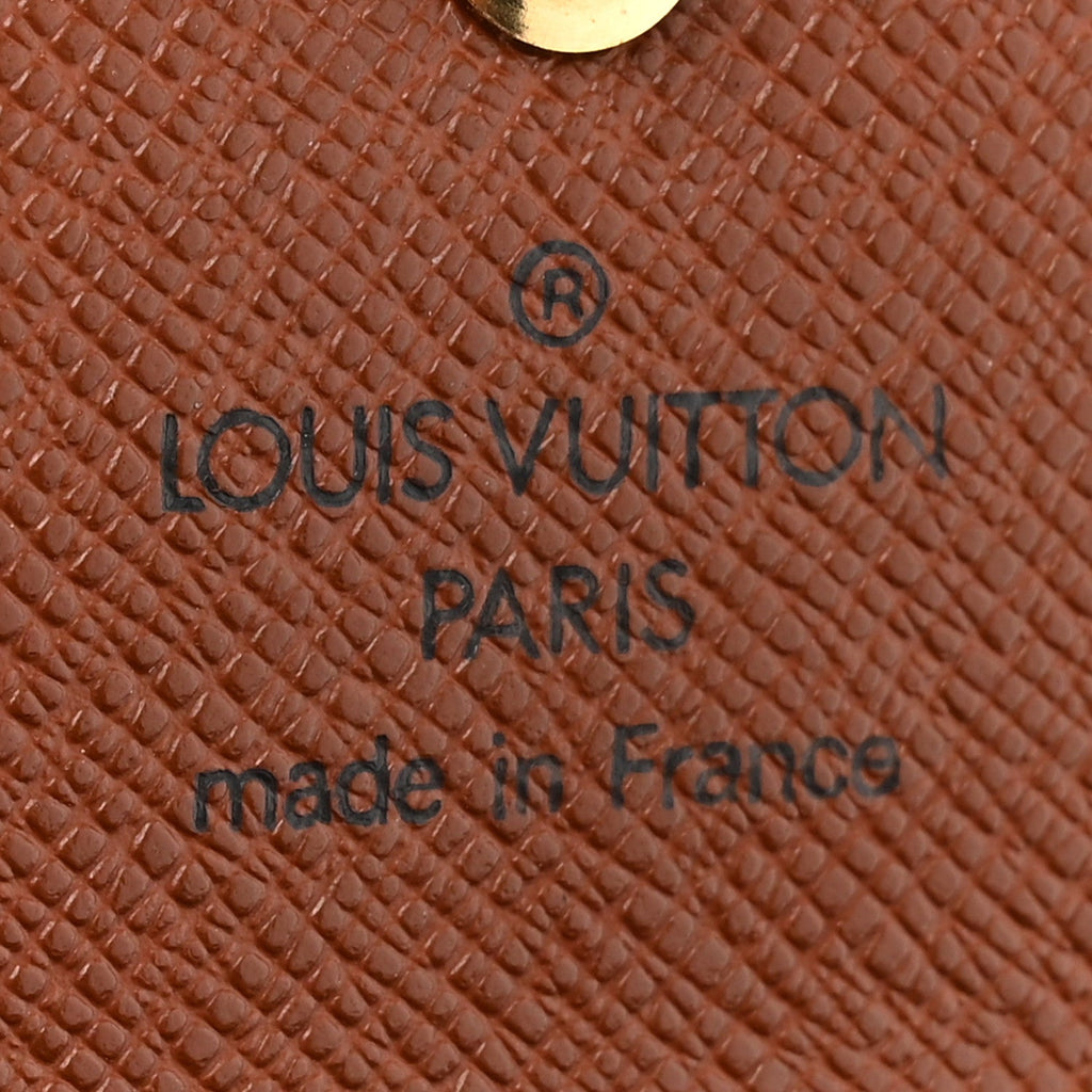 Louis Vuitton Monogram Porte-Monnaie Plat Coin Purse
