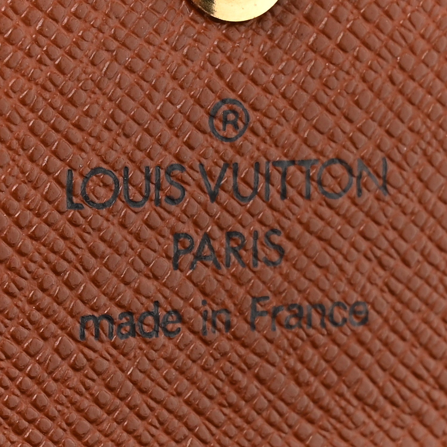 Louis Vuitton Monogram Porte-Monnaie Plat Coin Purse