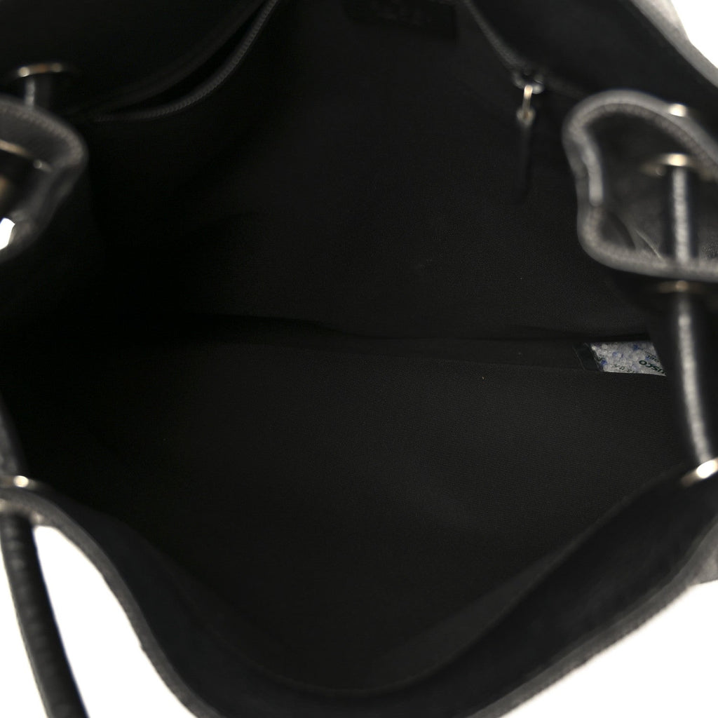 Gucci Canvas Monogram Gifford Shopping Tote Black