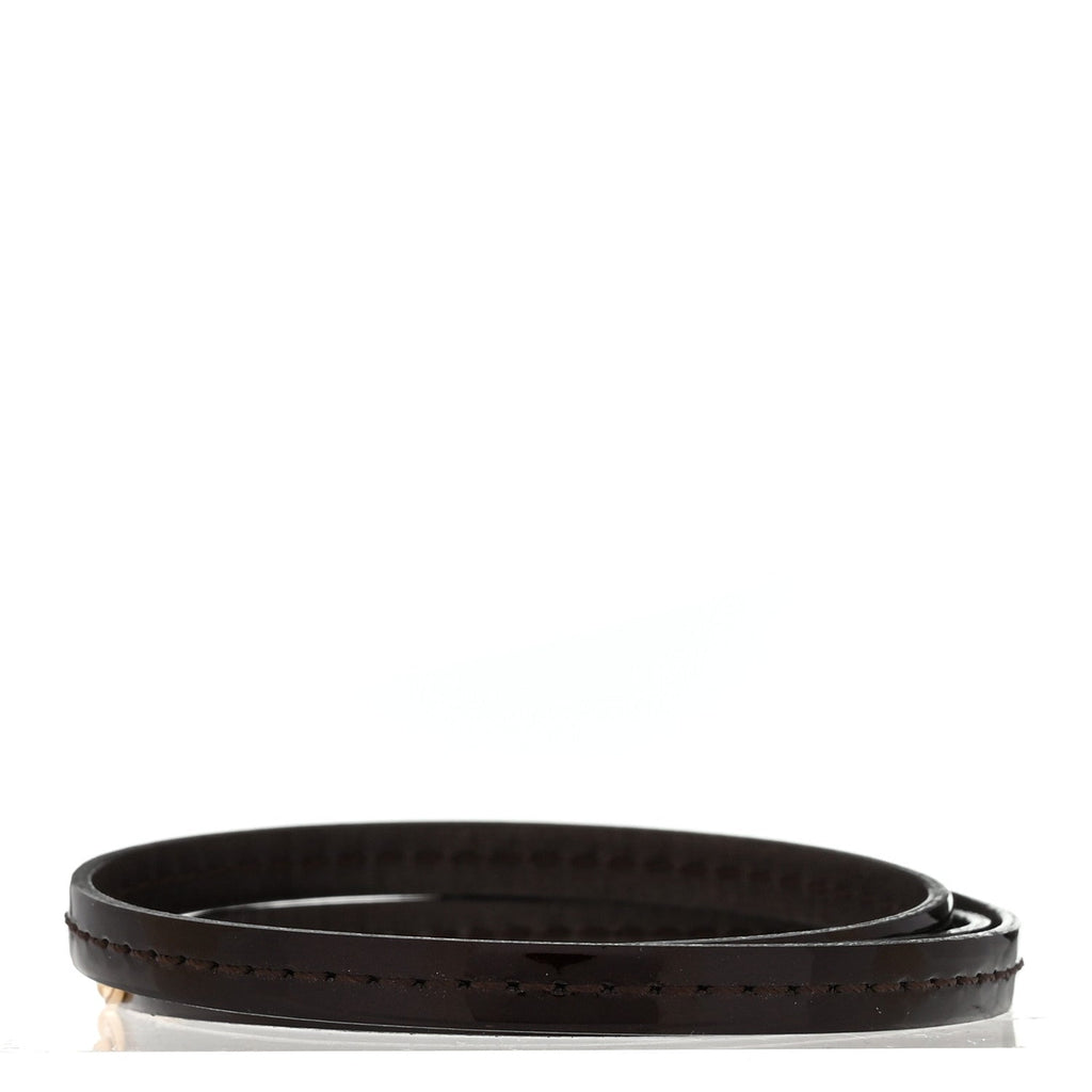 Louis Vuitton Vernis Commit Wrap Bracelet Amarante