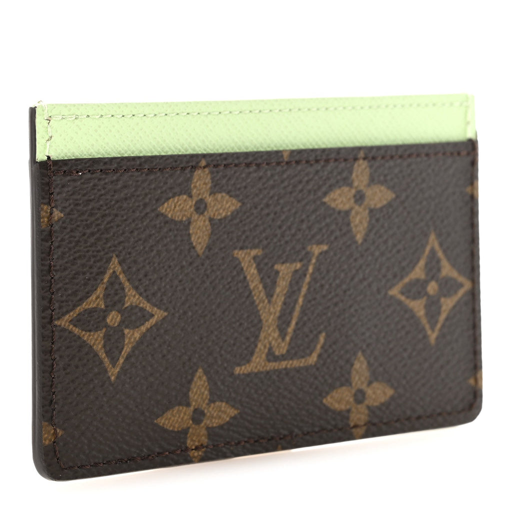 Louis Vuitton LV X TM Monogram Cherry Blossom Card Holder Sakura Brown