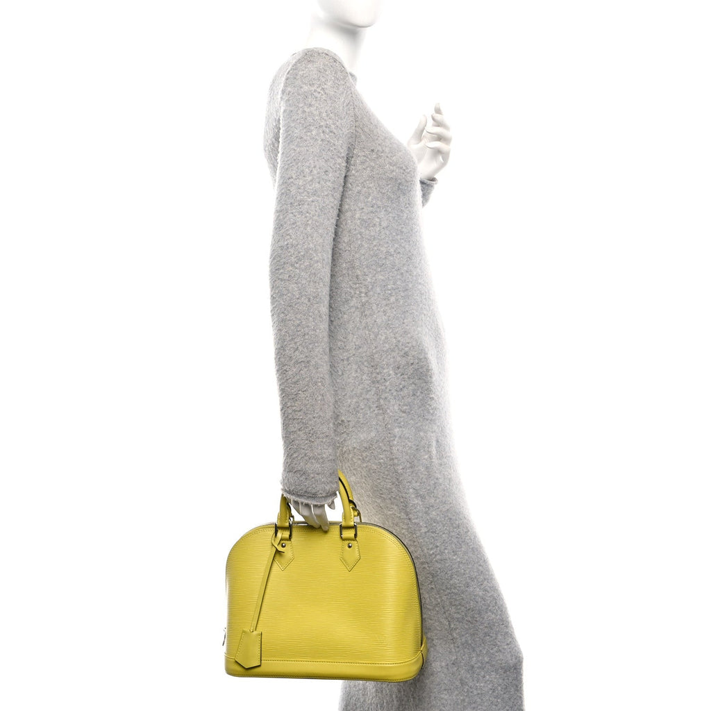 Louis Vuitton Epi Alma PM Pistache