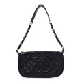 Chanel Caviar Quilted Timeless CC Shoulder Bag Black