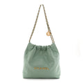 Chanel Shiny Calfskin Quilted Small Chanel 22 Light Green