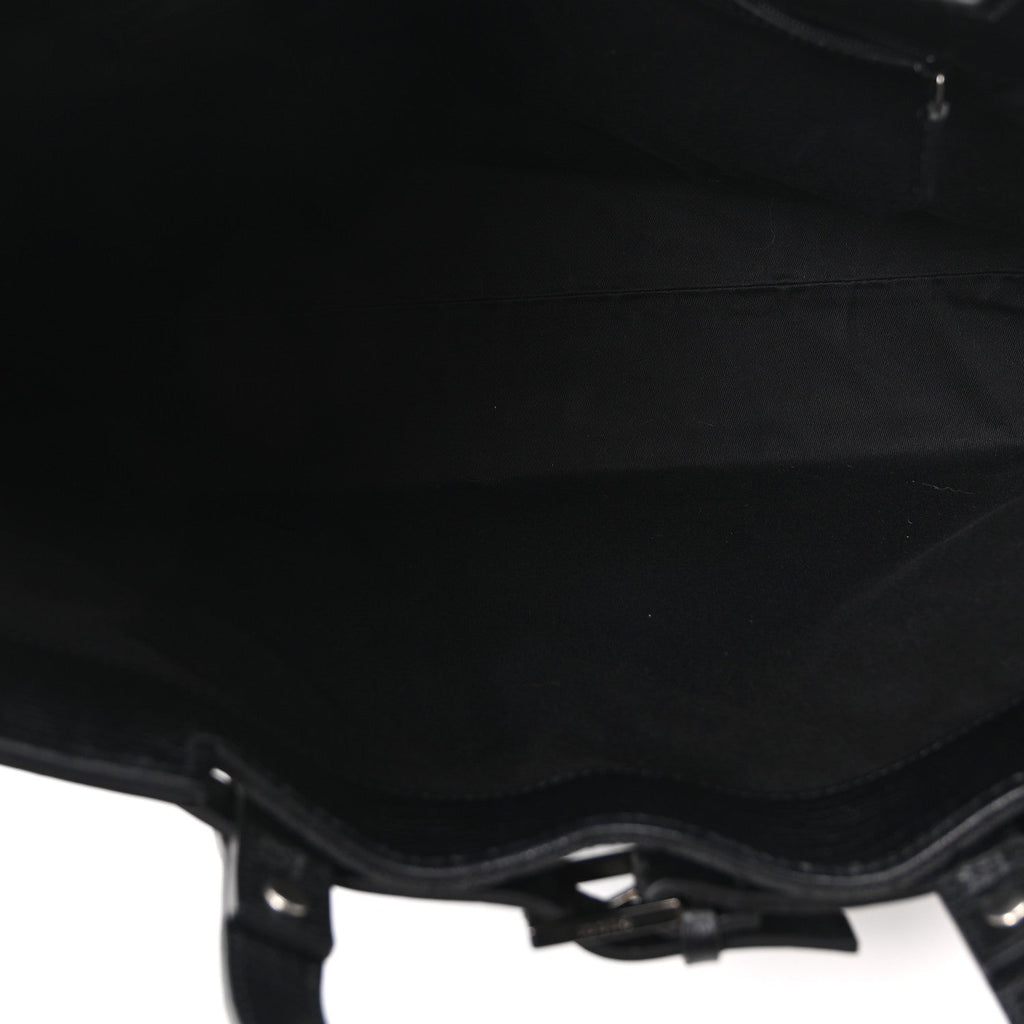 Gucci Monogram Large Tote Black