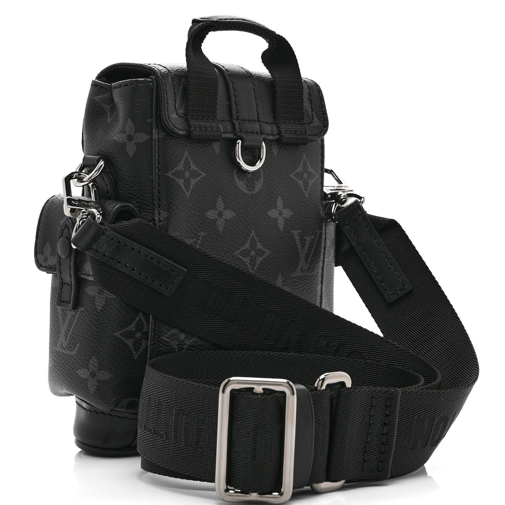 Louis Vuitton Monogram Eclipse Nano Christopher Backpack Black