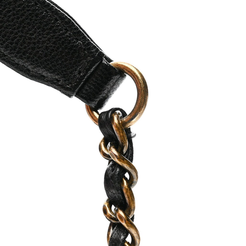 Chanel Sheepskin Quilted Mini Beauty Lock Flap Black