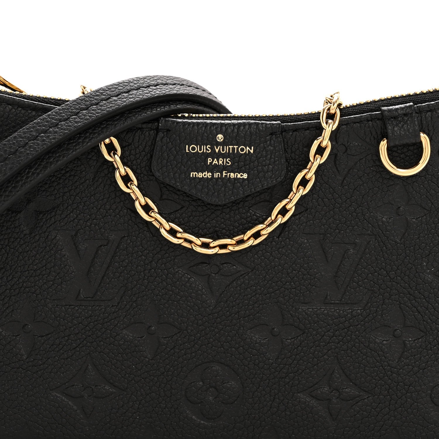 Louis Vuitton Empreinte Easy Pouch On Strap Black