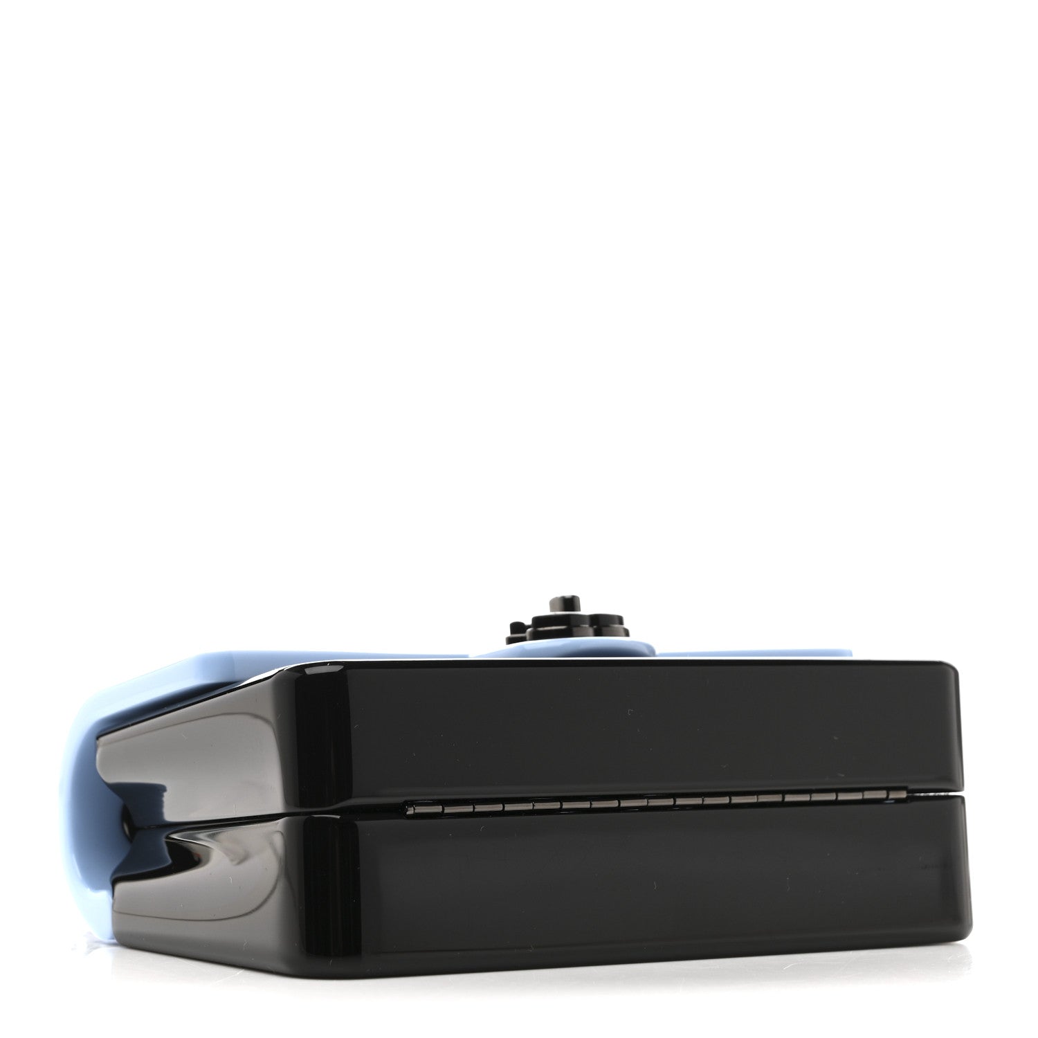 Chanel Plexiglass Plexi Coco Bag Black Blue
