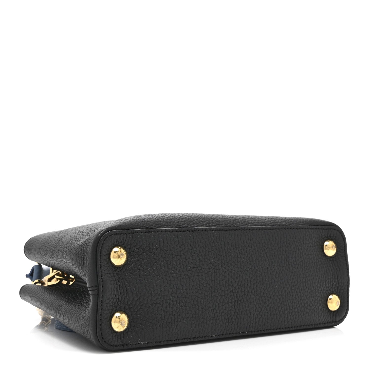 Louis Vuitton Taurillon Capucines BB Black General Blue