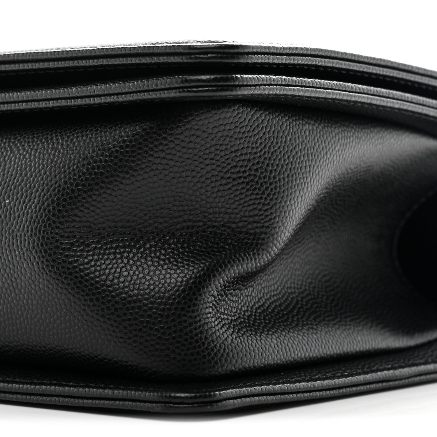 Chanel Caviar Quilted Medium Boy Flap Black
