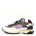 Fabric Suede Calfskin Mesh Womens CC Sneakers 42 White Grey Purple