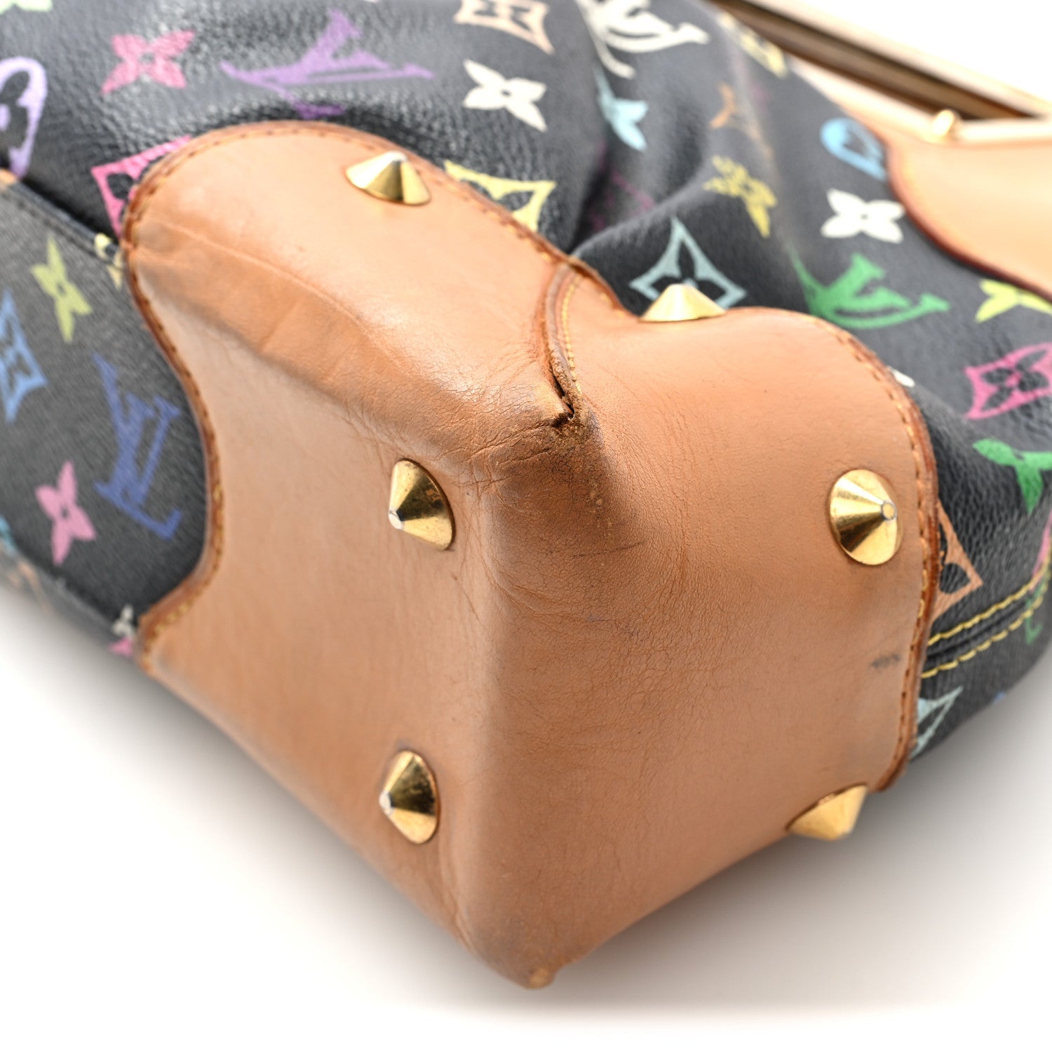 Louis Vuitton Monogram Multicolor Judy MM Black