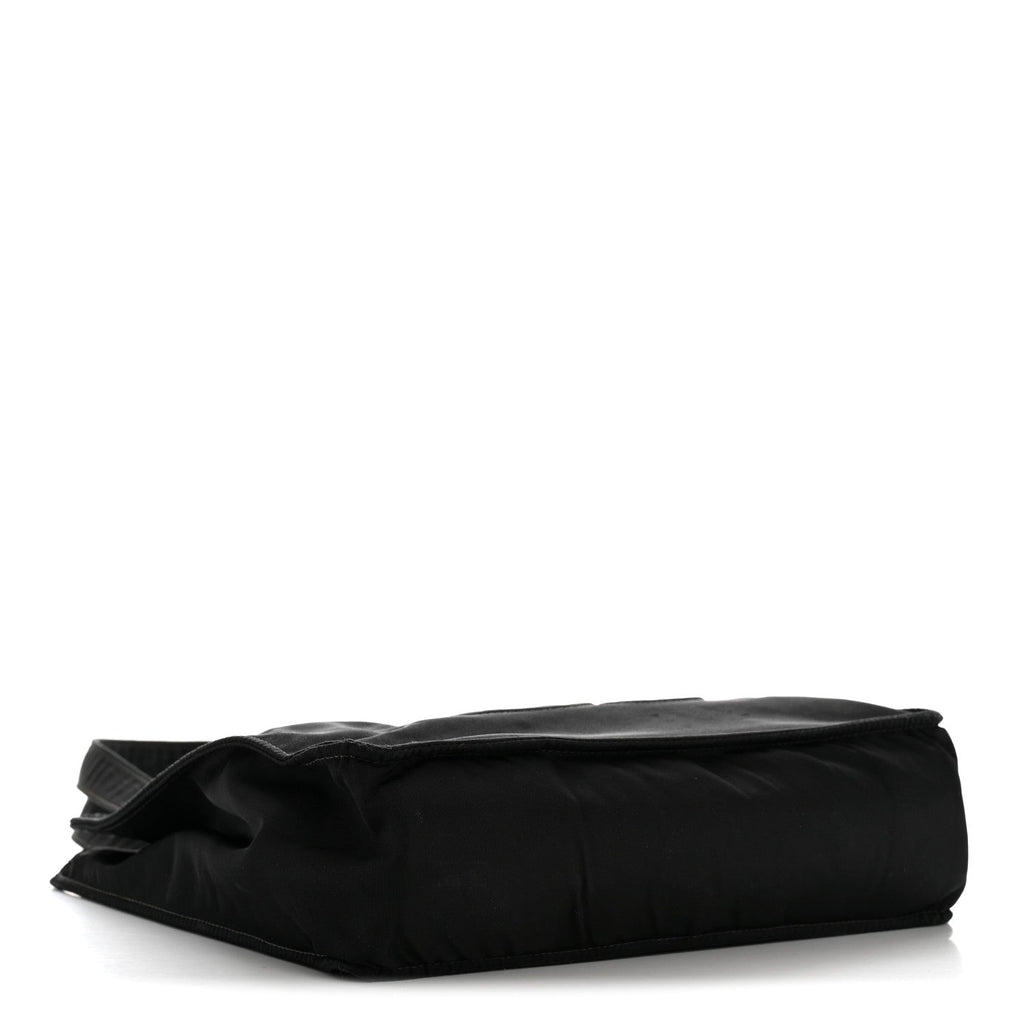 Chanel Nylon Button CC Tote Black