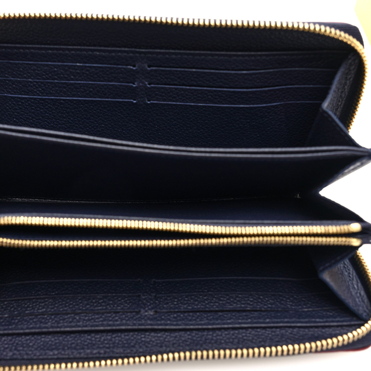 Louis Vuitton Empreinte Zippy Wallet Marine Rouge