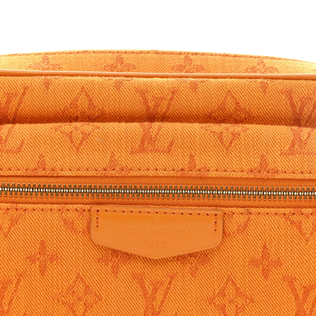 Louis Vuitton Denim Monogram Outdoor Bumbag Ocre