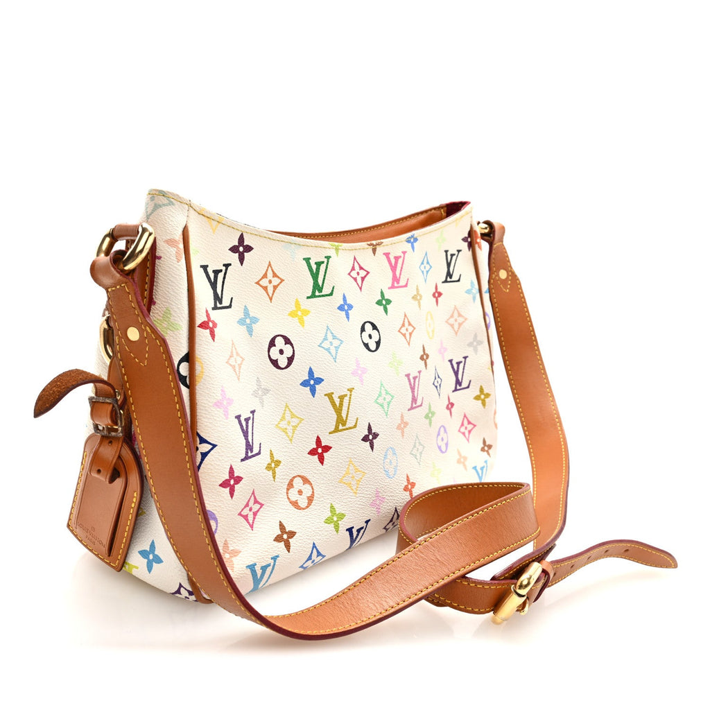 Louis Vuitton Monogram Multicolor Lodge GM White