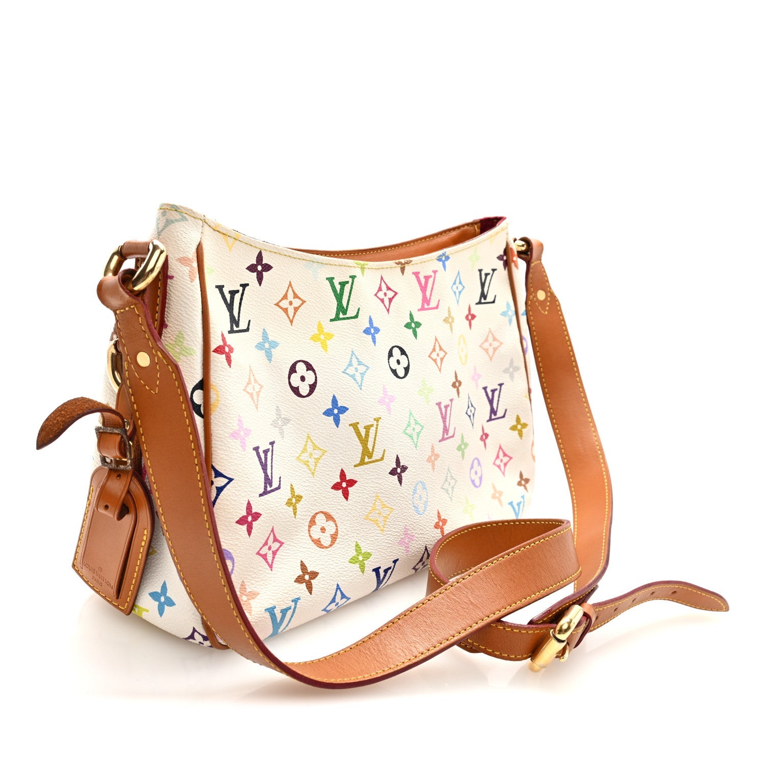 Louis Vuitton Monogram Multicolor Lodge GM White