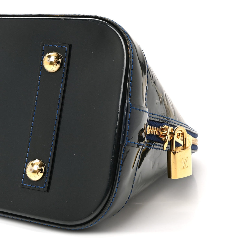 Louis Vuitton Vernis Alma PM Blue Nuit