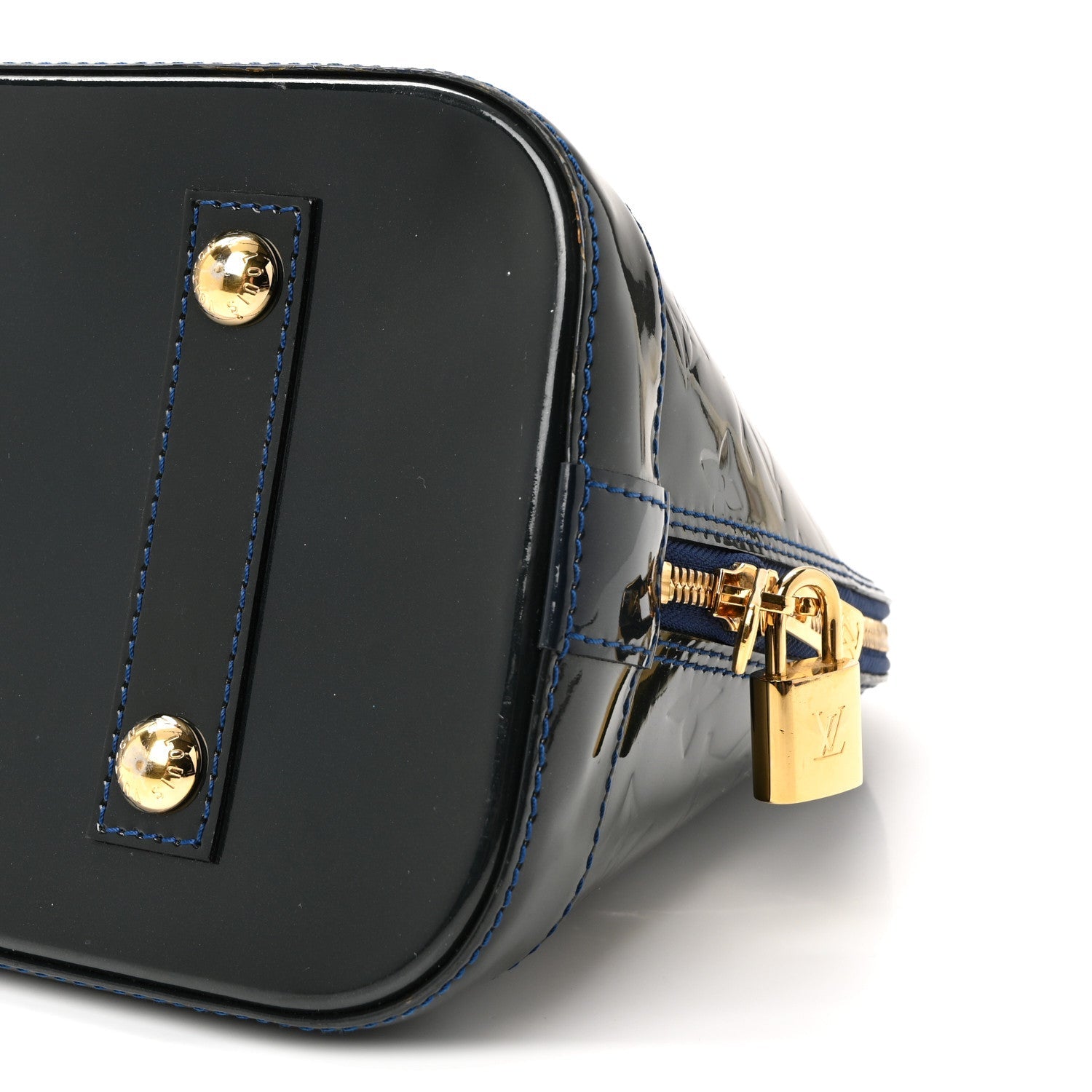 Louis Vuitton Vernis Alma PM Blue Nuit