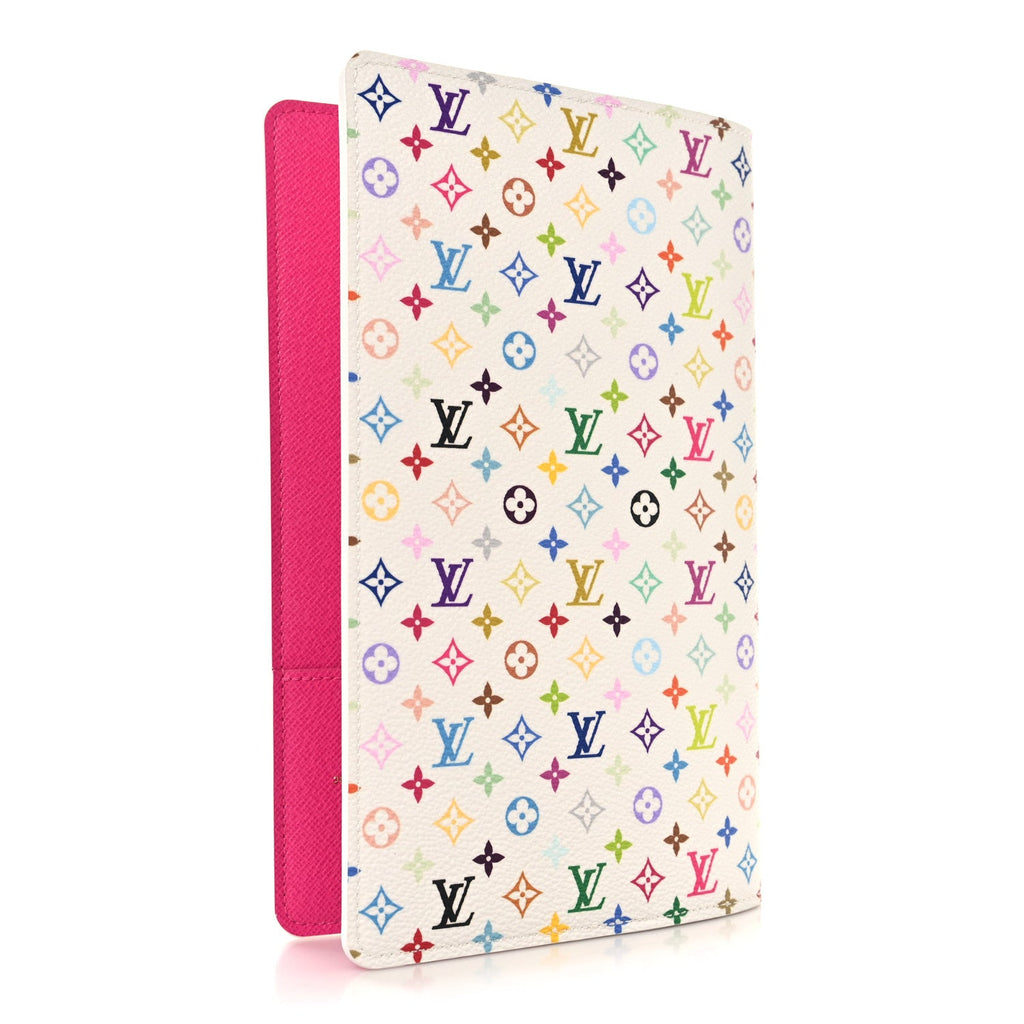Louis Vuitton LV X TM Monogram Multicolor Emily Notebook Cover MM White