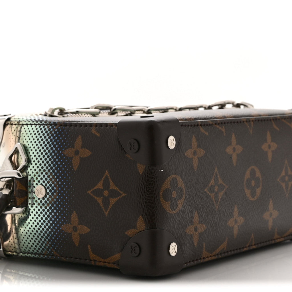 Louis Vuitton Metallic Nebula Monogram Mini Soft Trunk Multicolor