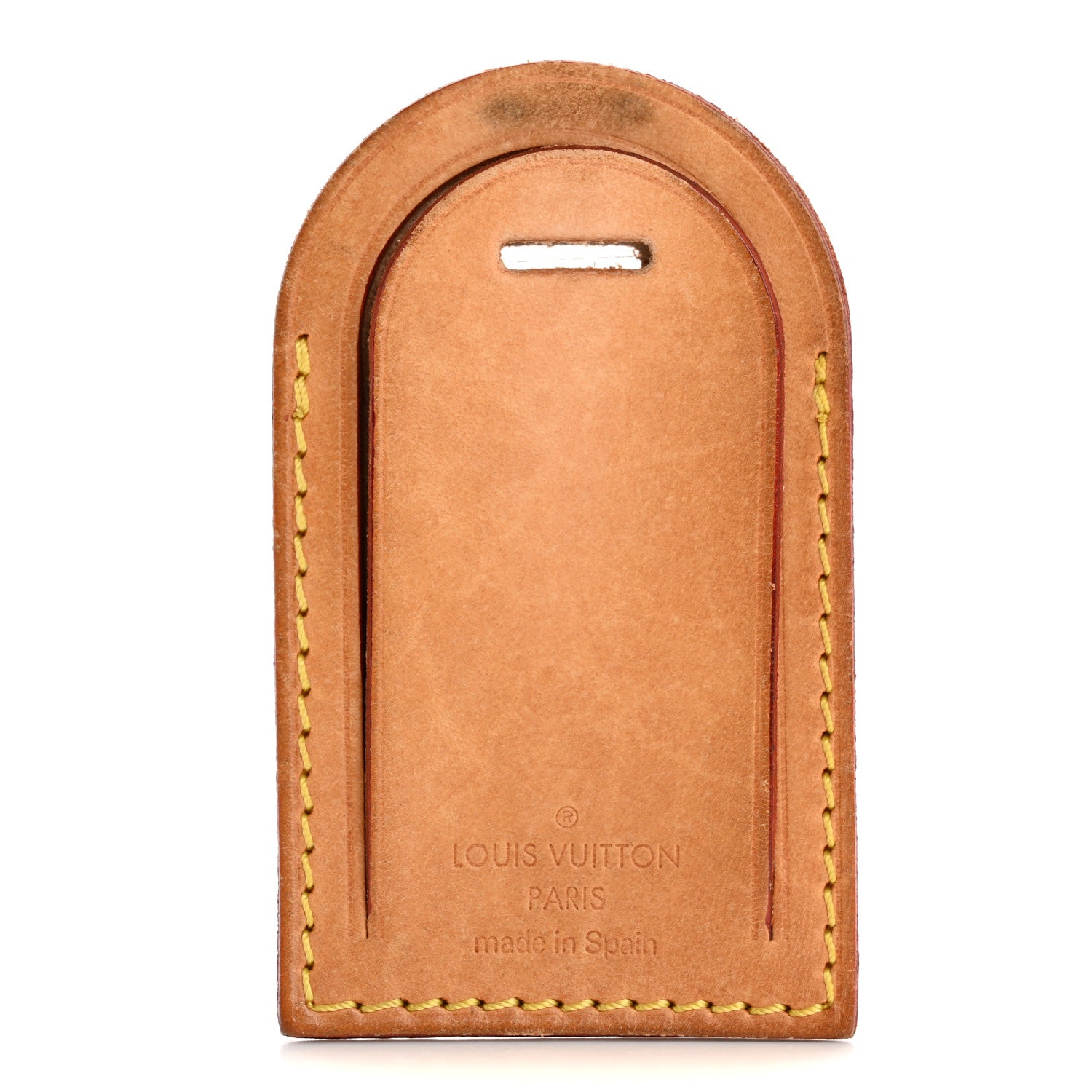 Louis Vuitton Vachetta Luggage Tag