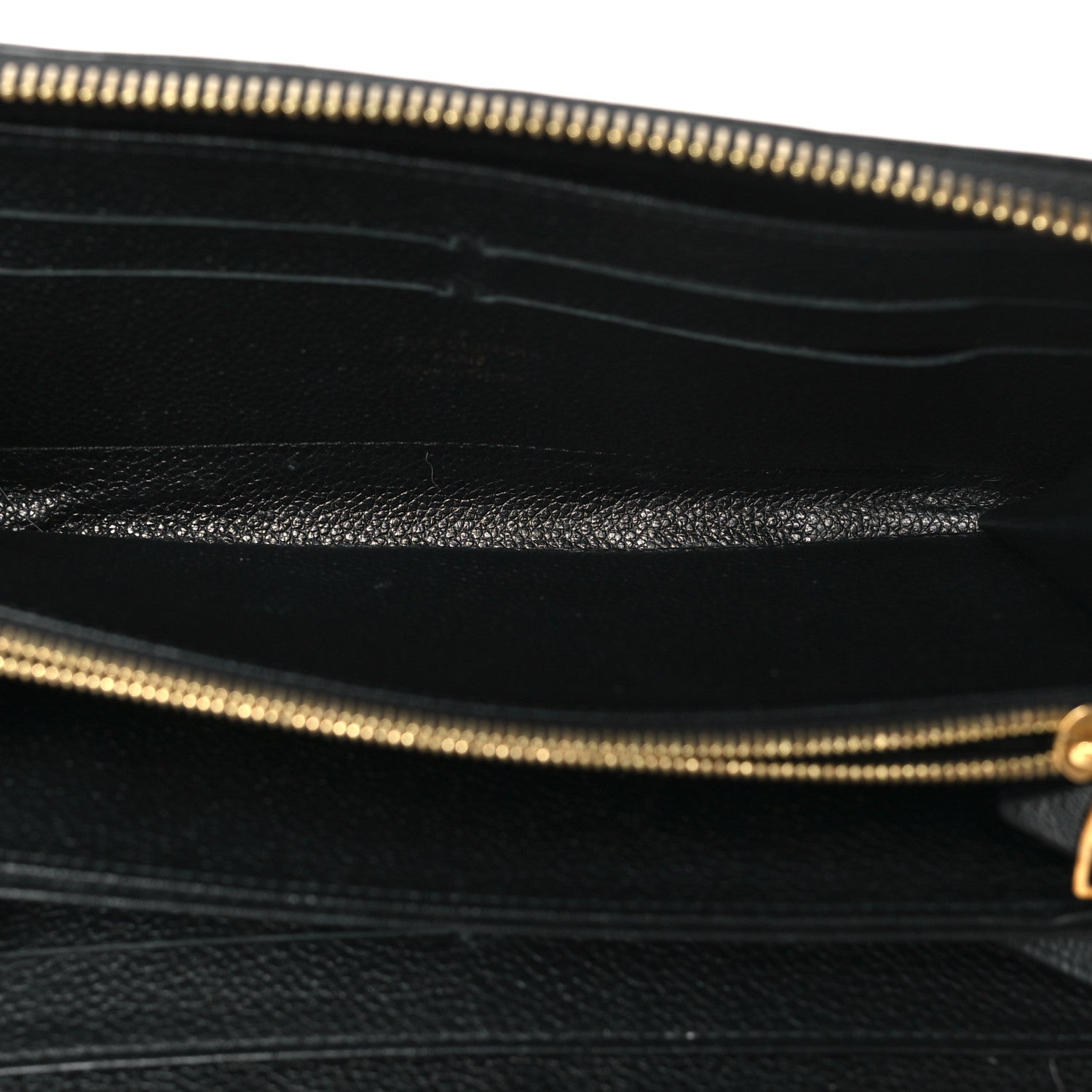 Louis Vuitton Empreinte Zippy Wallet Black
