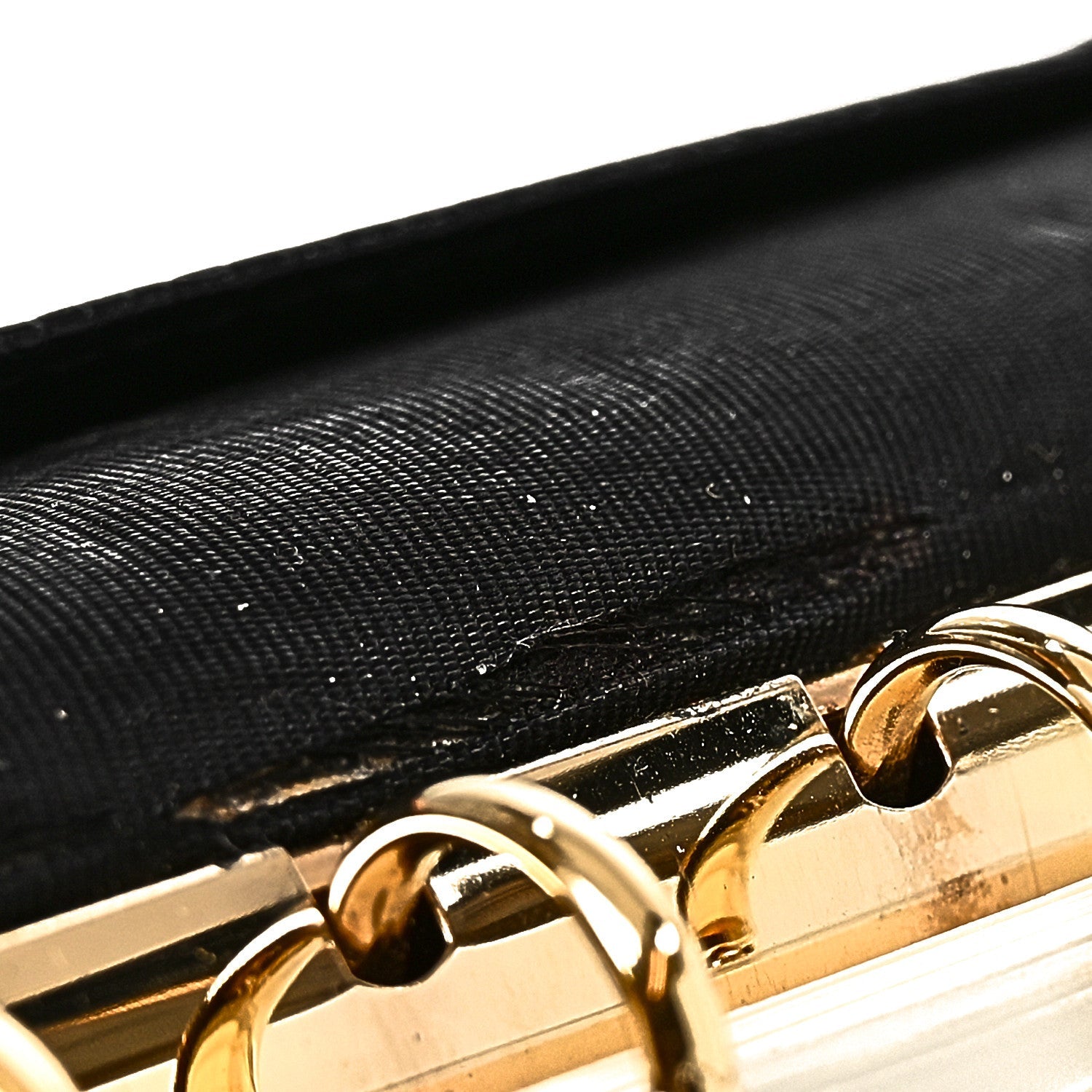 Caviar Timeless CC Ring Agenda Planner Black