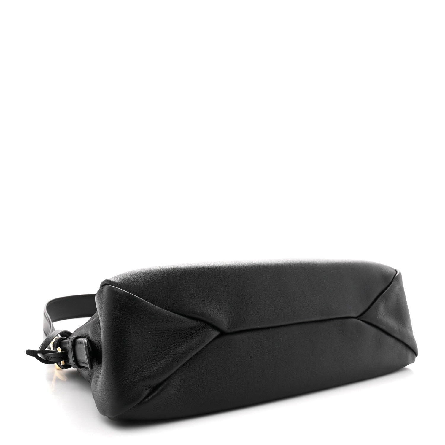Prada Soft Calfskin Medium Aimee Shoulder Bag Black