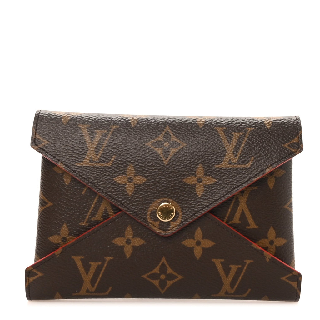 Louis Vuitton Monogram Medium Kirigami Pochette Insert Coquelicot