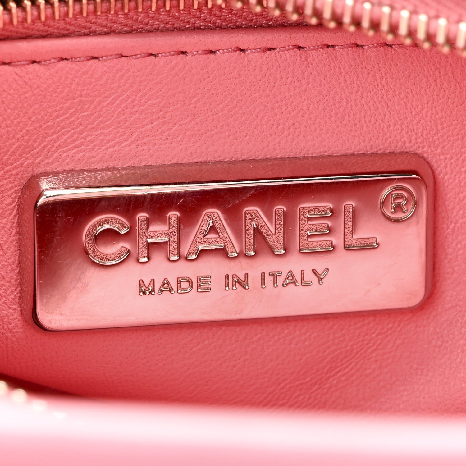 Chanel Snakeskin Small Gabrielle Hobo Pink