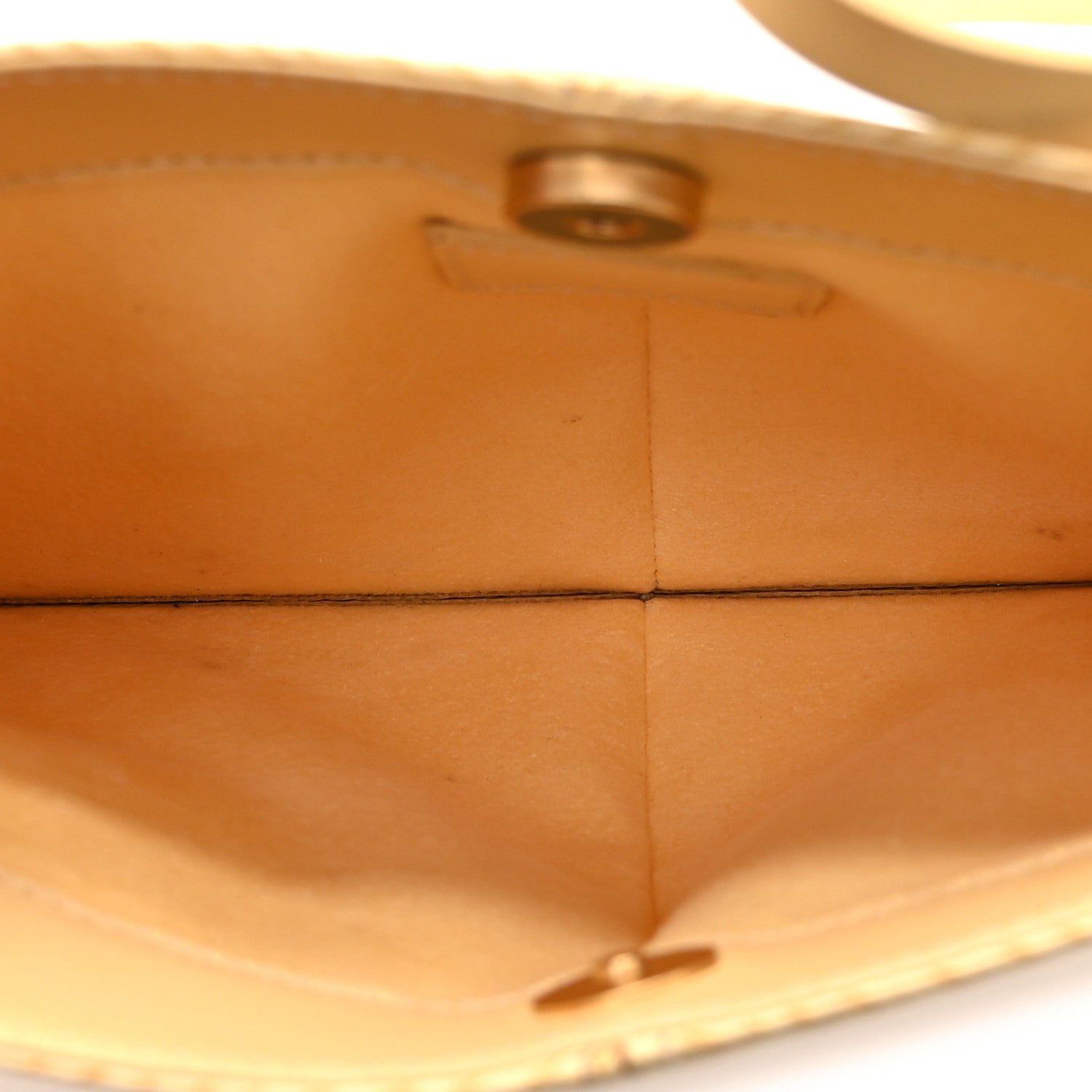 Louis Vuitton Epi Demi Lune Pochette Vanilla
